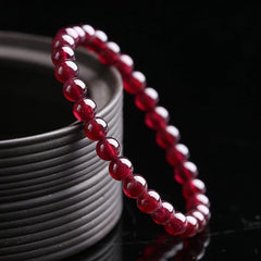 Red Garnet Stone Bracelet - Reignite Your Love