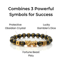 Debt Relief & Gambling Pixiu Bracelet - Maximum Success