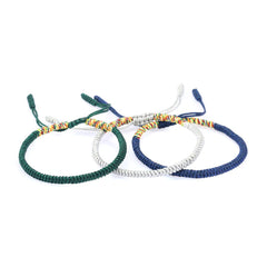 Tibetan Handmade Knot Bracelets - Peace & Harmony